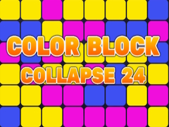 Xogo Colapso de bloques de cor 24 en liña