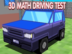 Xogo Proba de condución en matemáticas 3D en liña