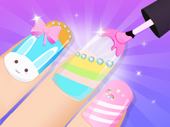 Xogo Salón de Uñas Divertido para Nenas en liña
