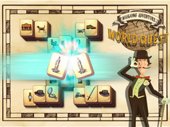 Xogo Aventura Mahjong: Misión Mundial en liña