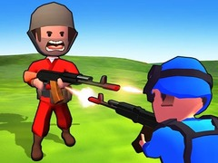 Xogo Pequeno Comandante. Vermello contra Azul en liña