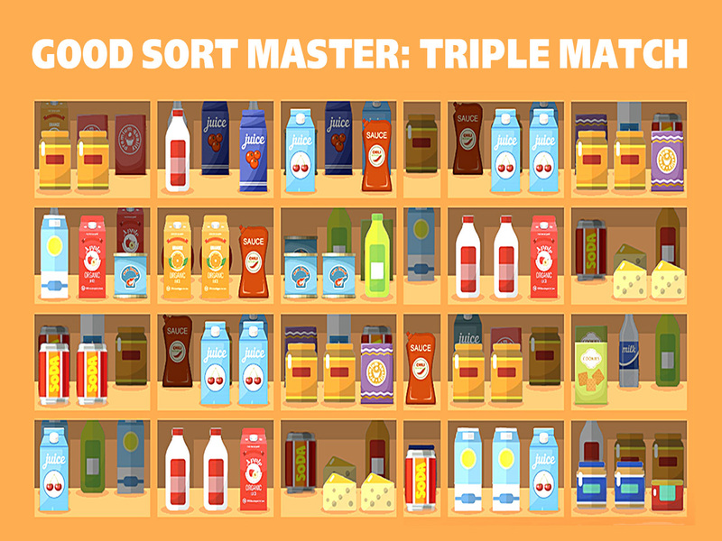 Xogo Good Sort Master Triple Match en liña