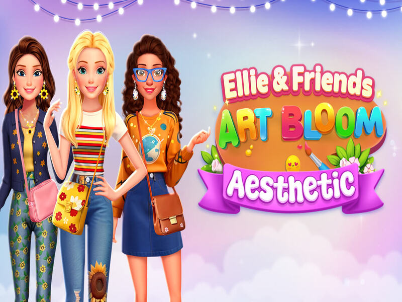 Xogo Ellie and Friends Art Bloom estética en liña