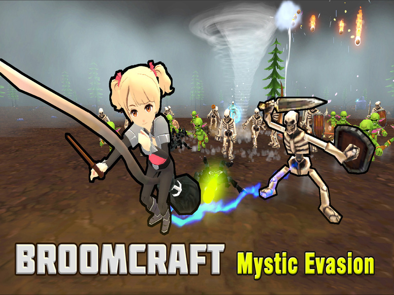 Xogo Broomcraft Mystic Evasion en liña