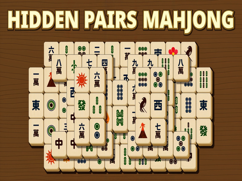 Xogo Pares escondidos mahjong en liña