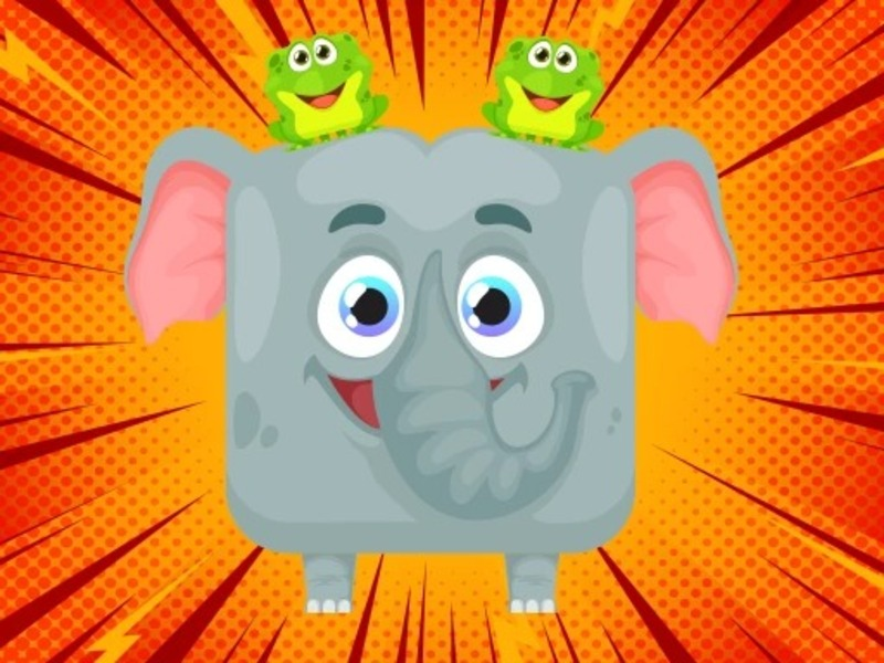 Xogo Jelly-Belly. Fai o elefante en liña