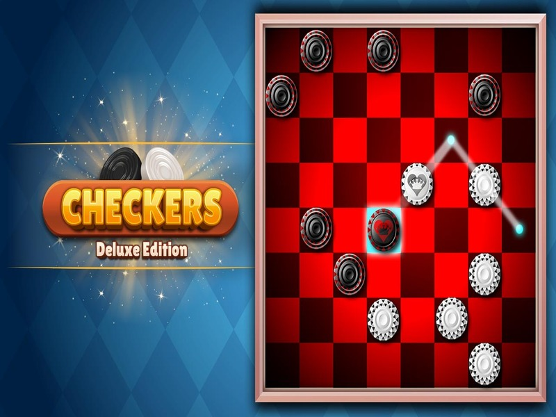 Xogo Edición de Deluxe de Checkers en liña