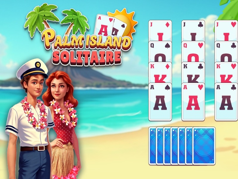 Xogo Palm Island Solitaire en liña