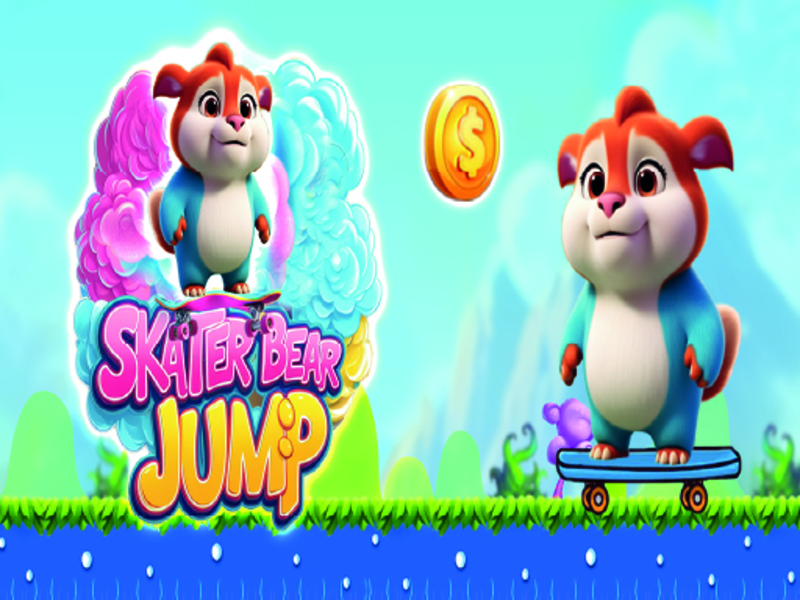 Xogo Sketer Bear Jump en liña