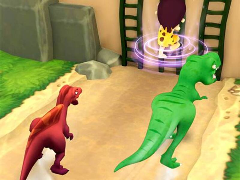 Xogo Cambio de dinosauros en liña