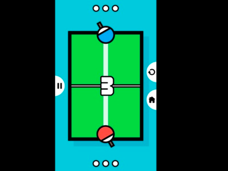 Xogo Táboa de tenis Ping Pong 2D en liña