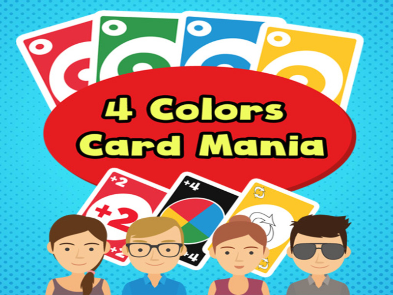 Xogo 4 cores Card Mania en liña