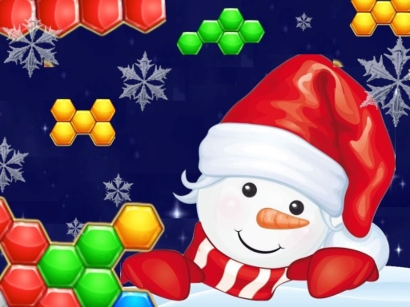 Xogo Hexa Sort: Winter Edition en liña