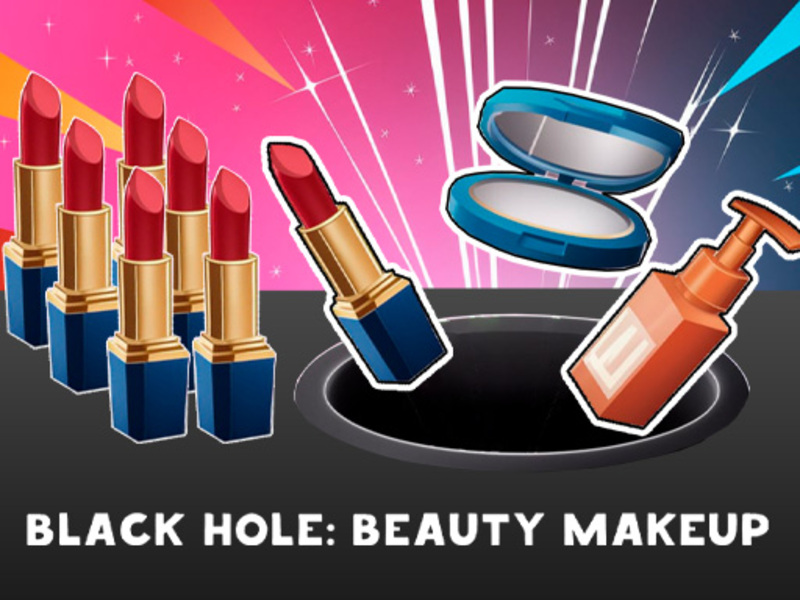 Xogo Burato negro: maquillaxe de beleza en liña