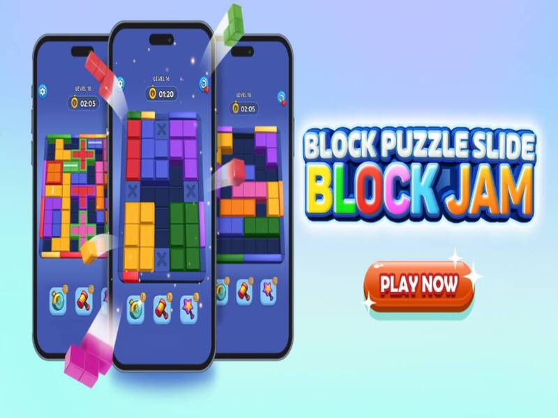 Xogo Puzzle de bloque: marmelada de bloqueo de diapositivas en liña