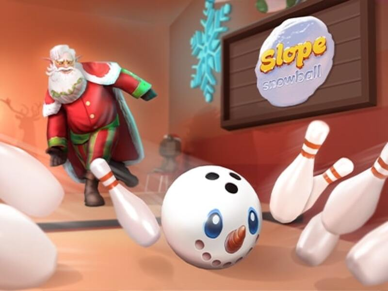 Xogo Bola de neve pendente en liña