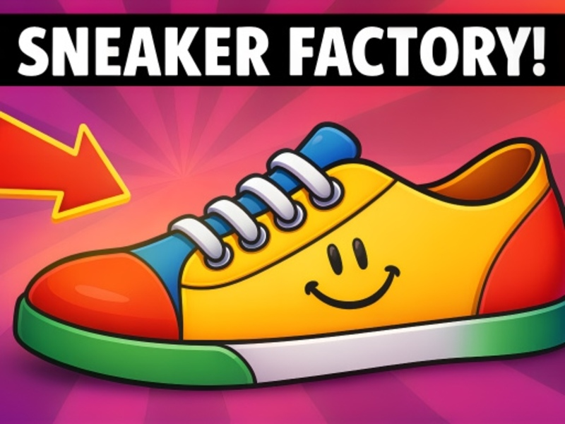 Xogo Fábrica de zapatillas! en liña