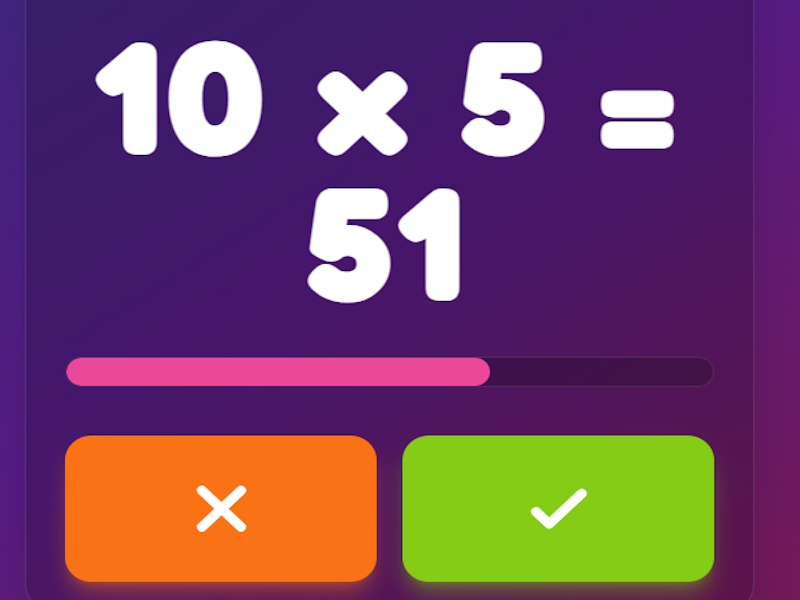 Xogo Mania de matemáticas en liña
