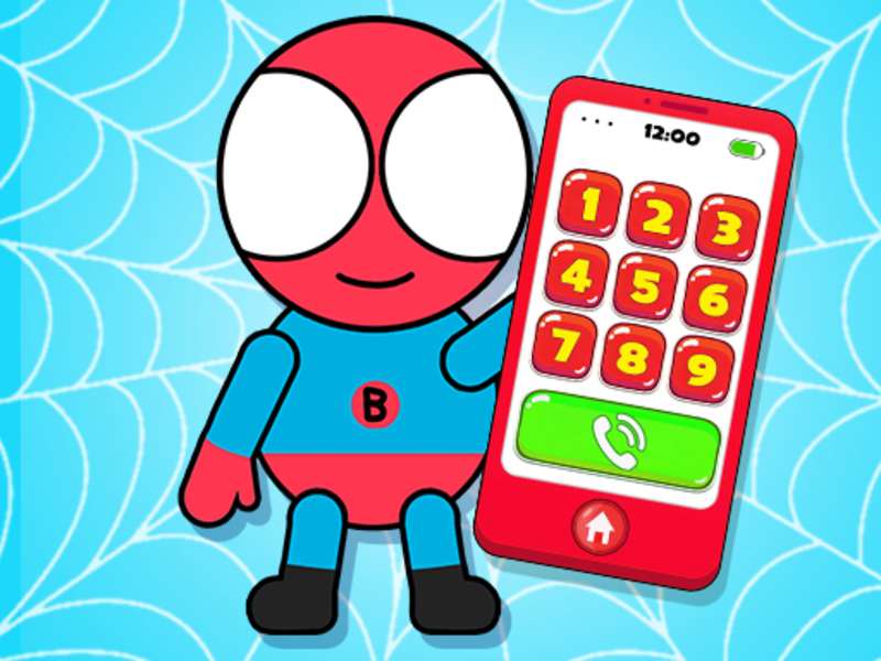 Xogo Simulador de teléfono de superheroes en liña