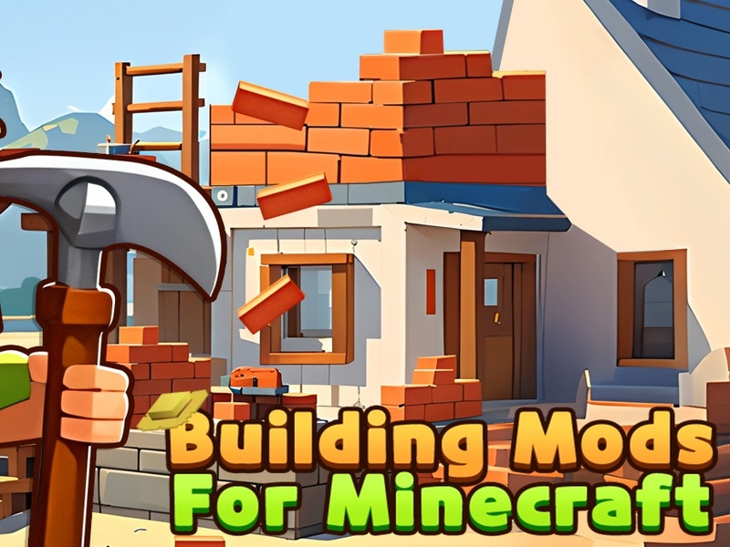 Xogo Mods de construción para Minecraft en liña