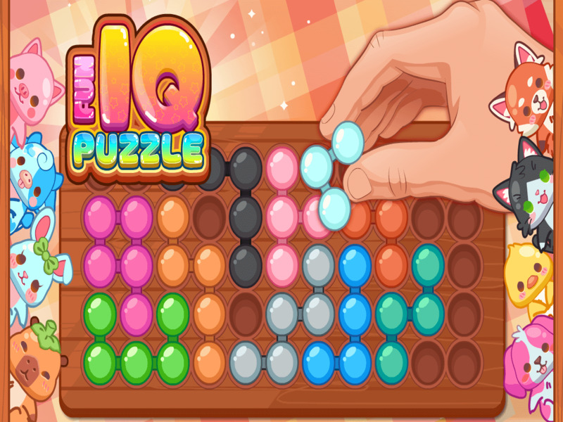 Xogo Divertido puzzle IQ en liña