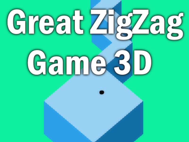 Xogo Gran xogo en zig-zag 3d en liña