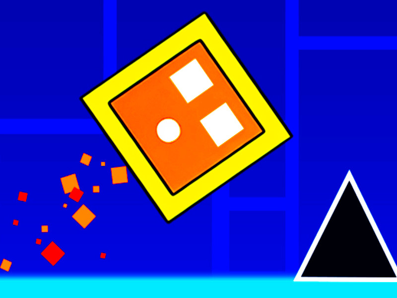Xogo Geometry Dash desbloqueado en liña