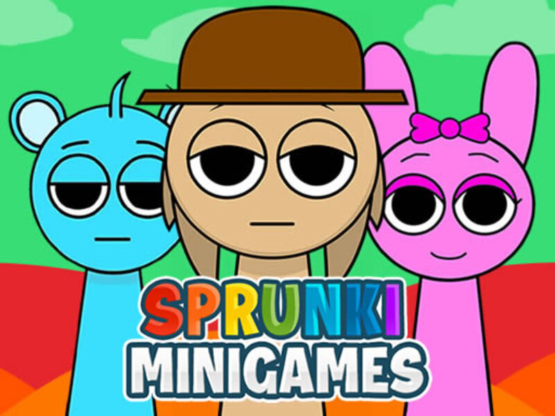 Xogo Sprunki Mini Xogos en liña
