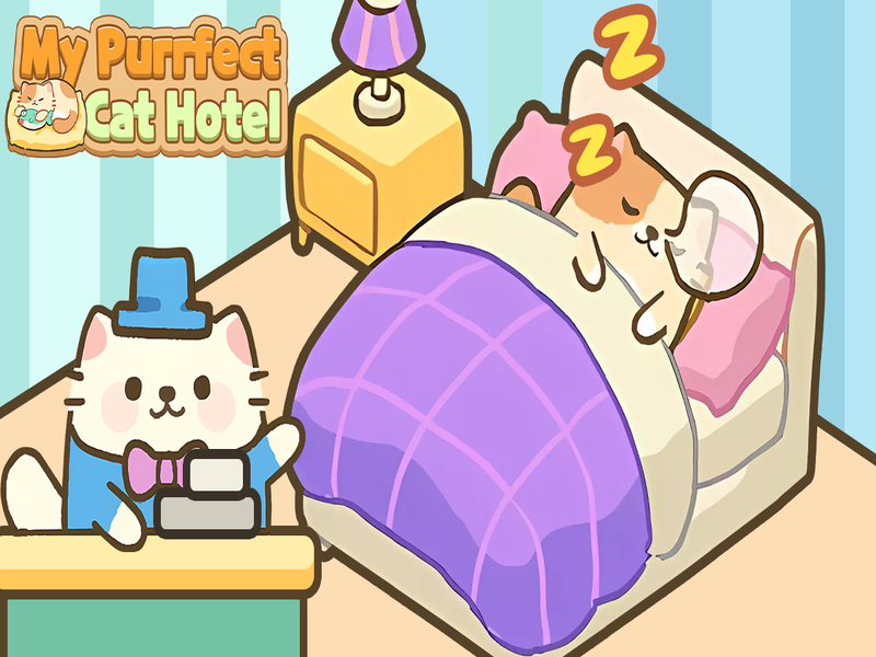 Xogo O meu hotel de gatos purrfect en liña