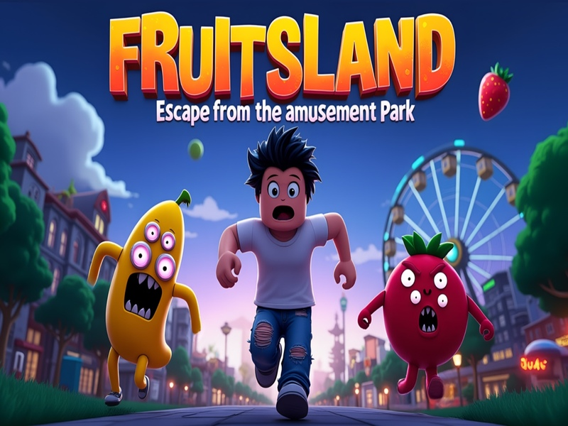 Xogo Froitas Terra: Escape do parque de atraccións en liña