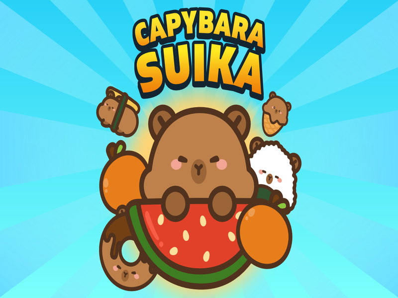 Xogo Capybara Suika en liña