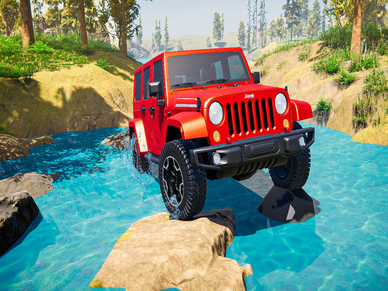 Xogo Simulador de xogos de Jeep Offroad Jeep en liña