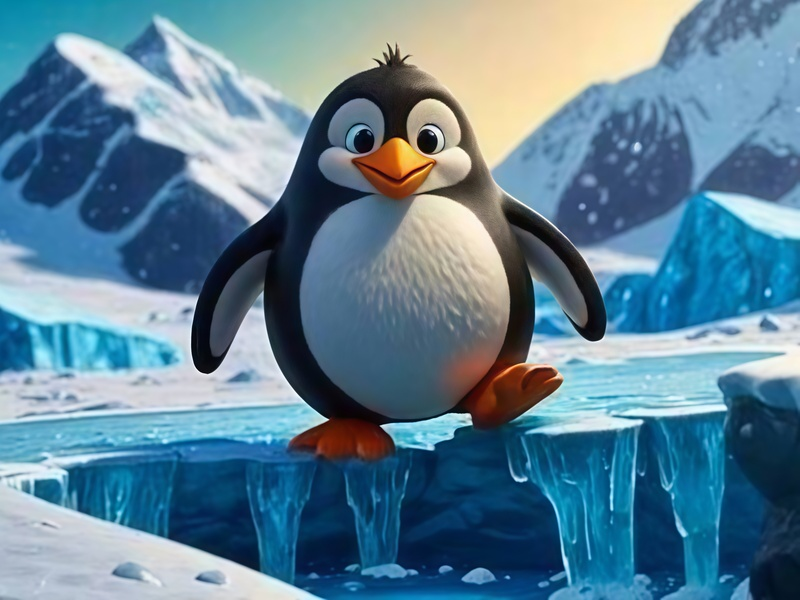 Xogo Penguin Slide Showdown Coin Rush Challenge en liña