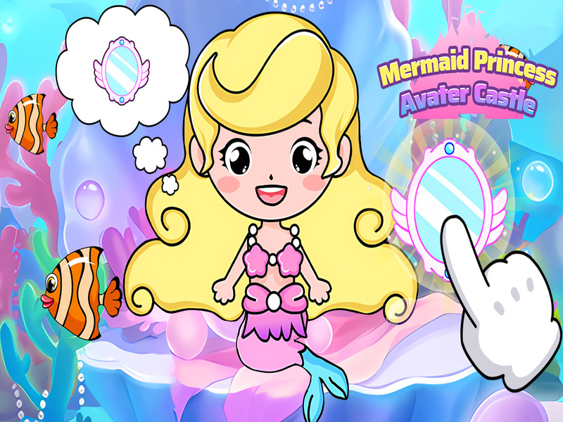 Xogo Mermaid Princess Avater Castle en liña
