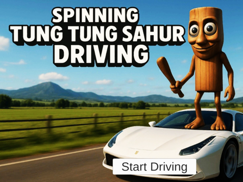 Xogo Xirando tung tung sahur condución en liña