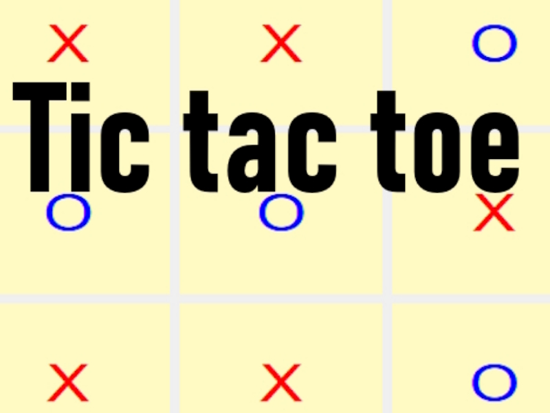 Xogo TIC TAC Toe en liña