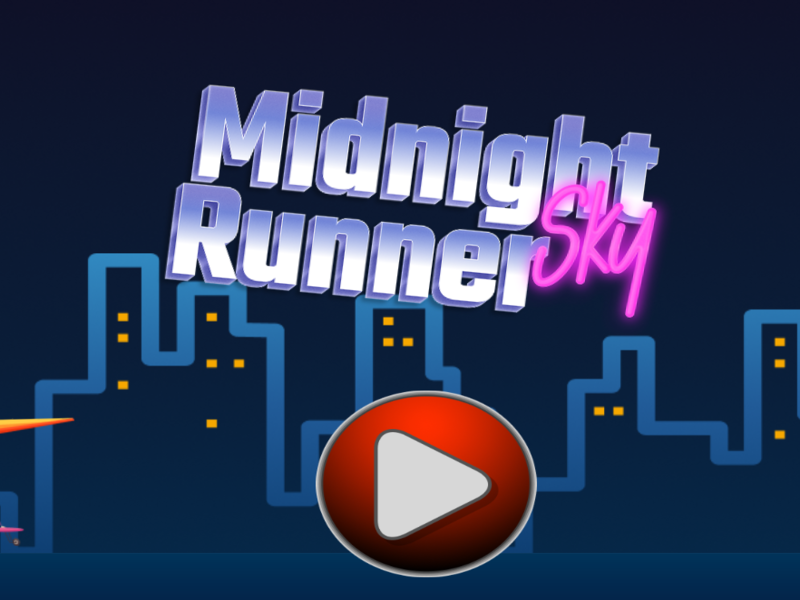 Xogo Midnight Sky Runner en liña