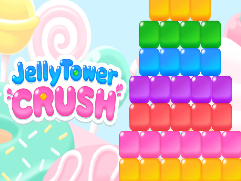 Xogo Crush Tower Jelly en liña