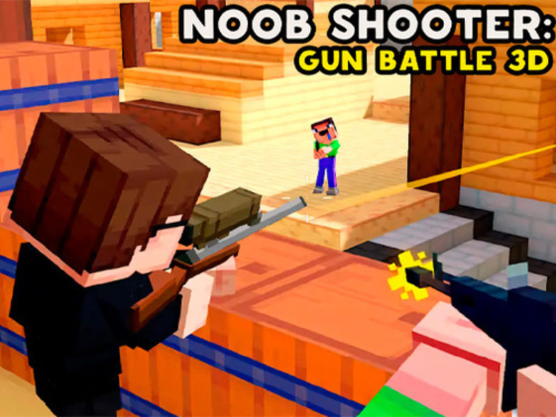 Xogo NOOB SHOWER: Gun Battle 3D en liña