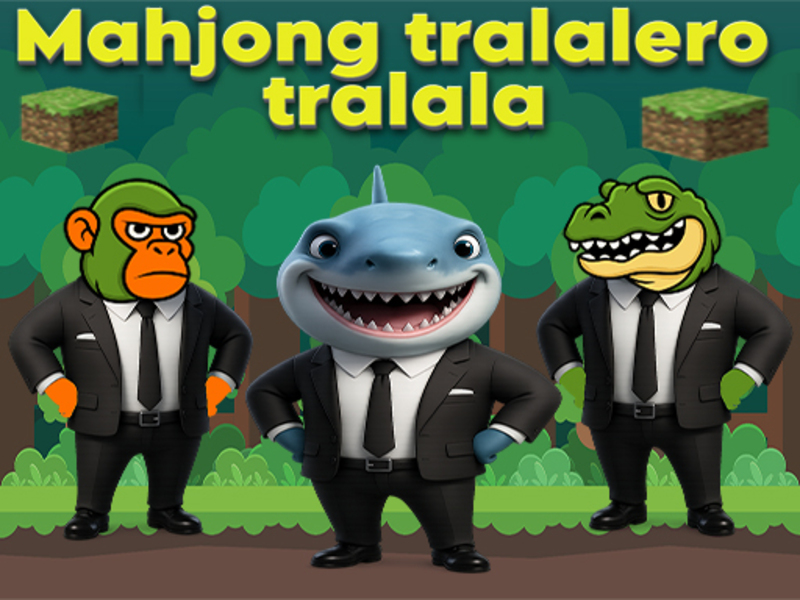 Xogo Mahjong Tralalero Tralala en liña
