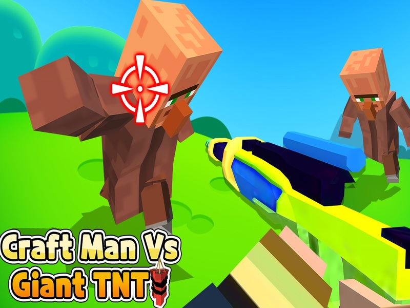 Xogo Craft Man vs Giant TNT en liña