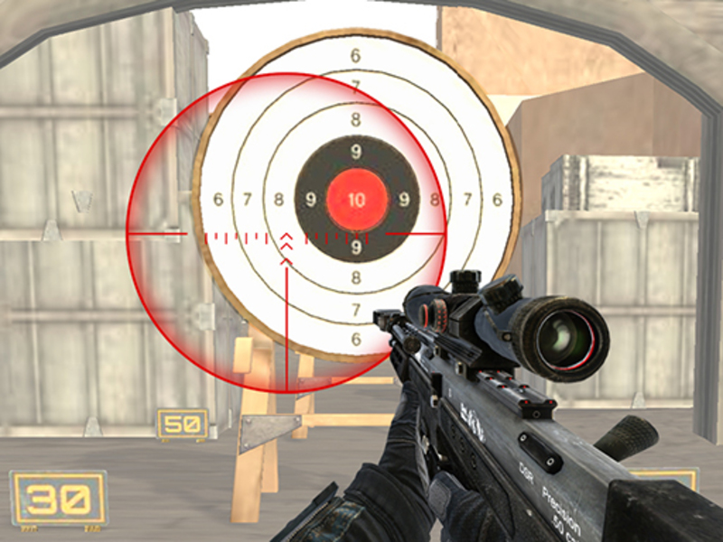 Xogo Tiro de obxectivos 3D FPS en liña