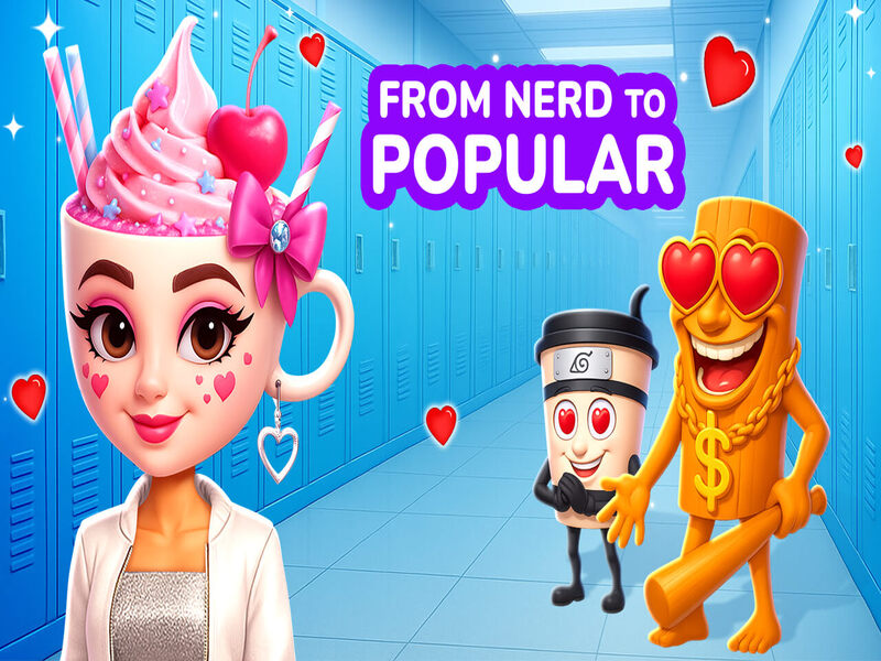 Xogo De nerd á popular bailarina capuccina en liña