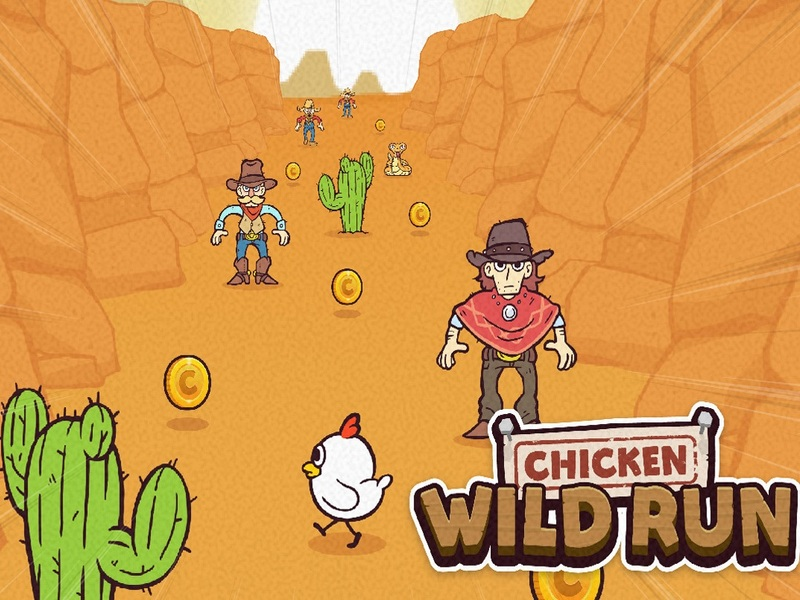 Xogo Chicken Wild Run en liña