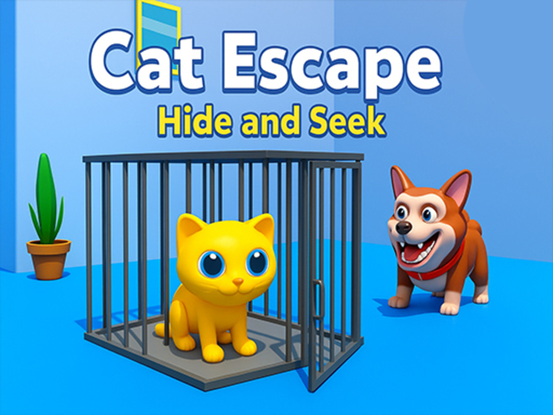 Xogo Cat Escape esconde e busca en liña