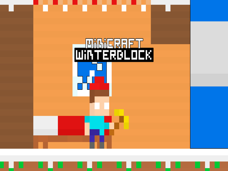 Xogo Minicraft Winterblock en liña