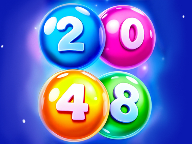 Xogo 2048 Bolas de partida en liña